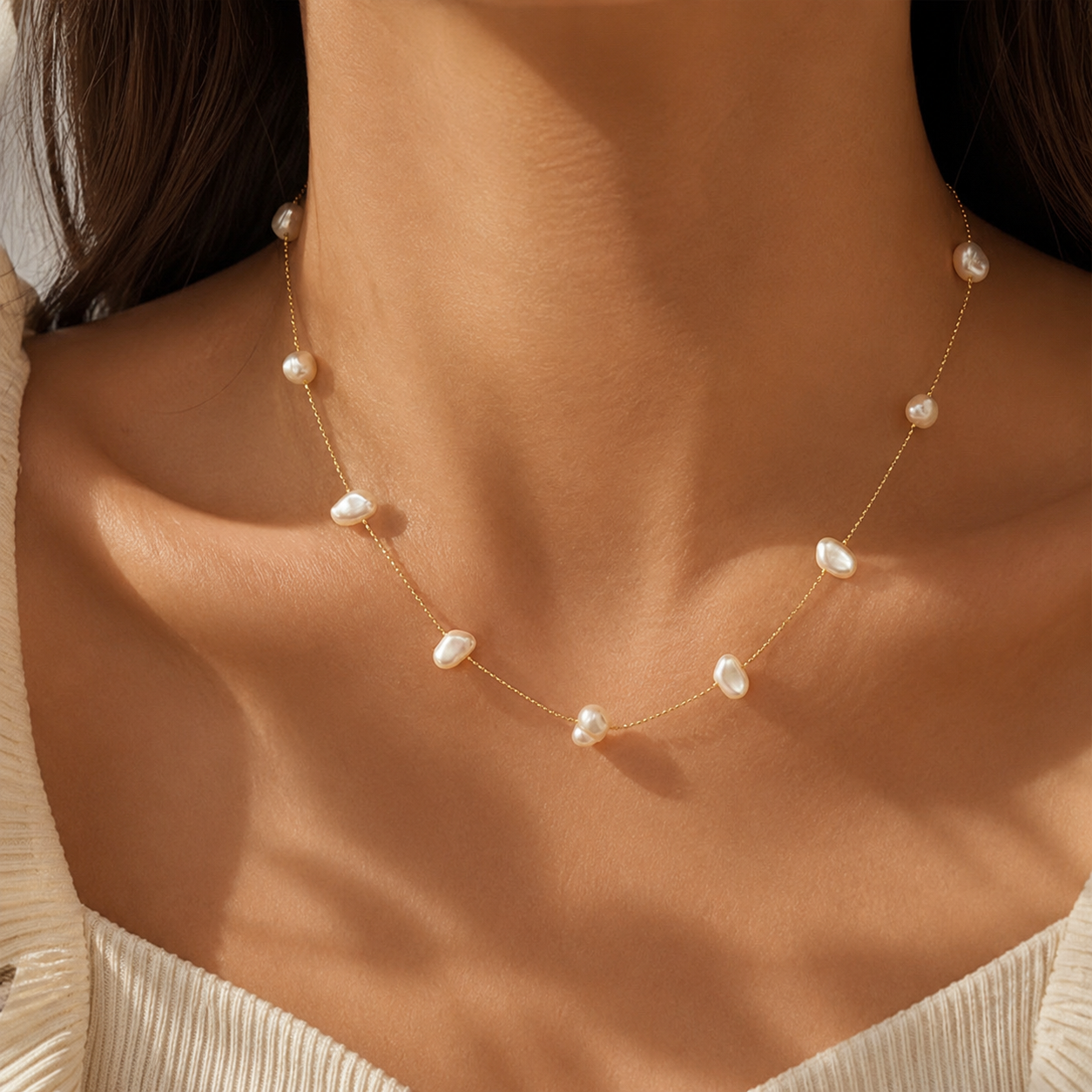 Collier Rayon de Perles