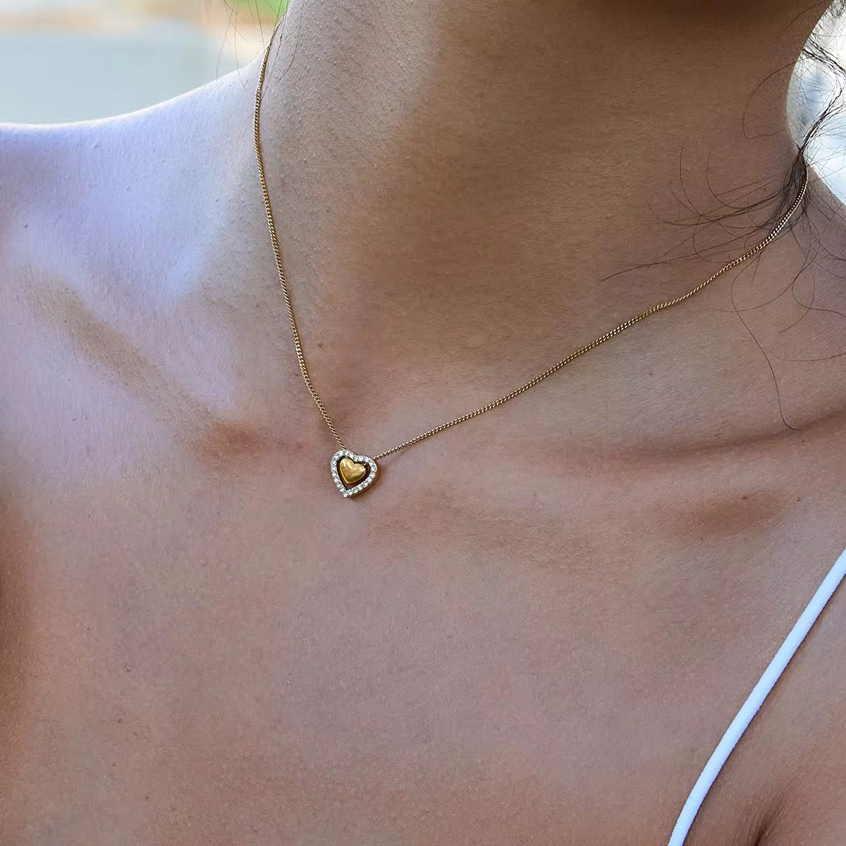 Collier Cœur d’Or
