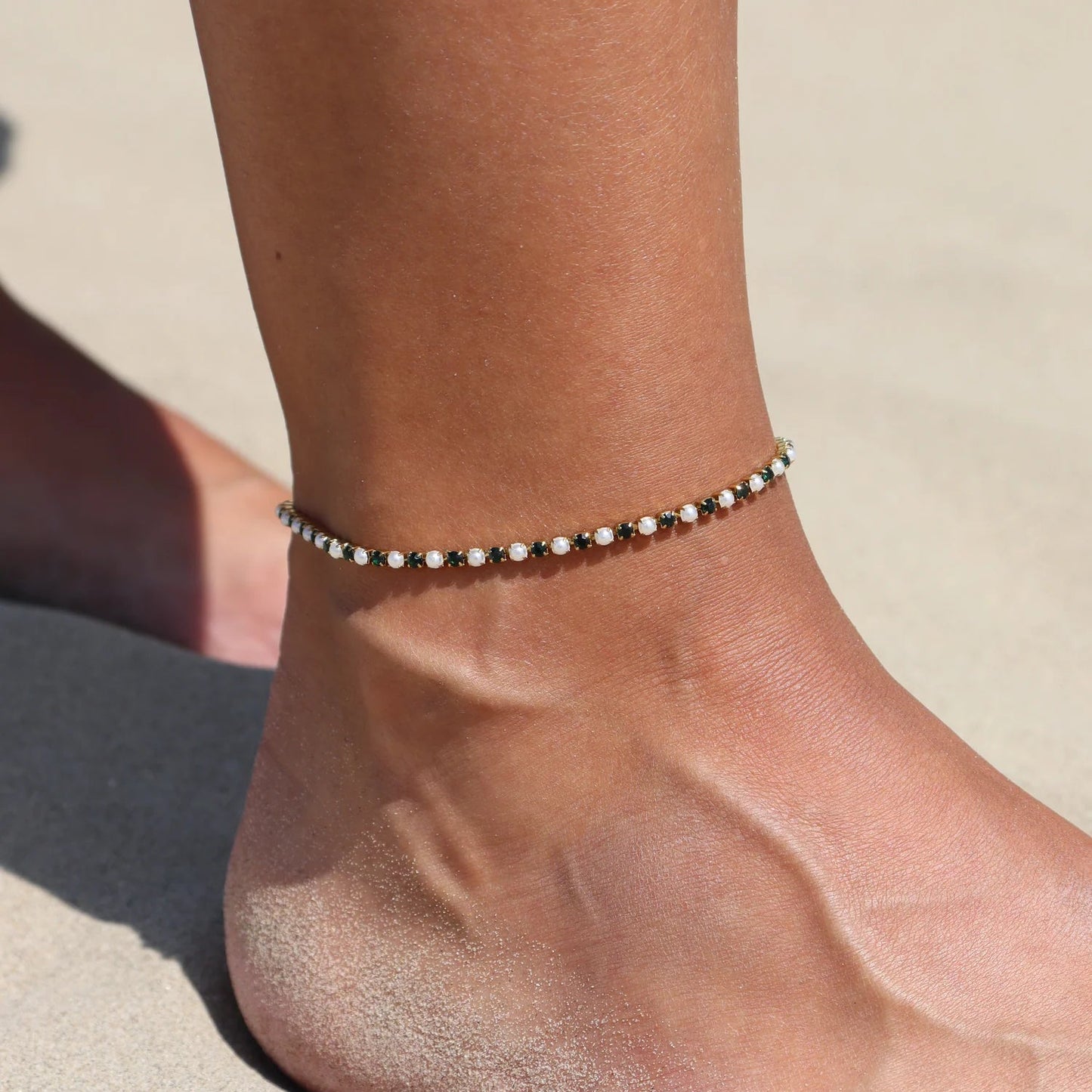Chaîne de Cheville Aura Pearl