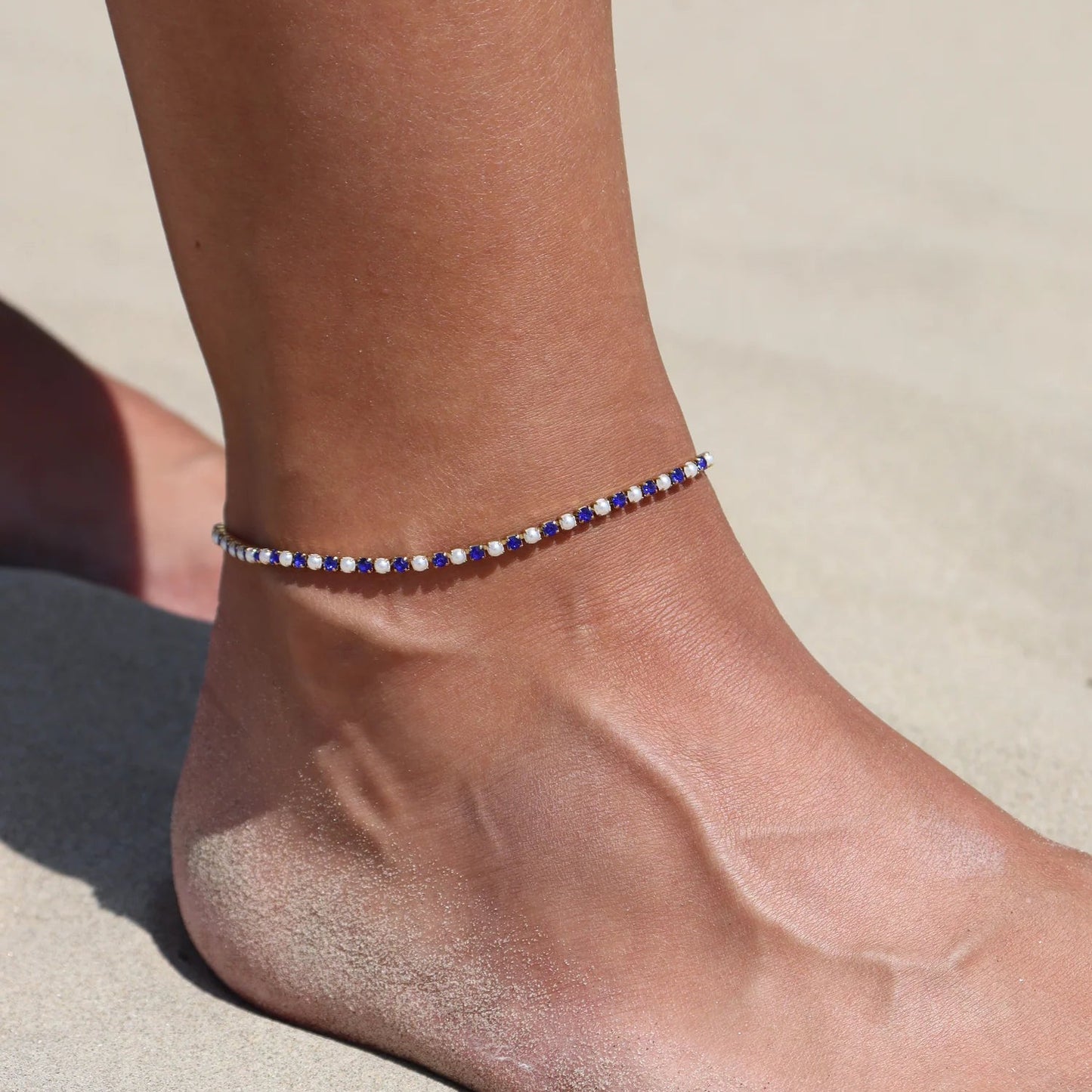 Chaîne de Cheville Aura Pearl