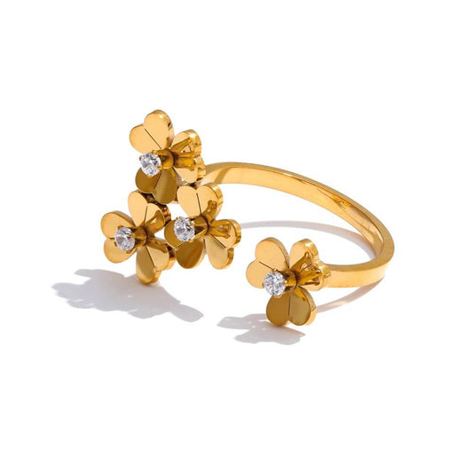 Bague Shiny Flower
