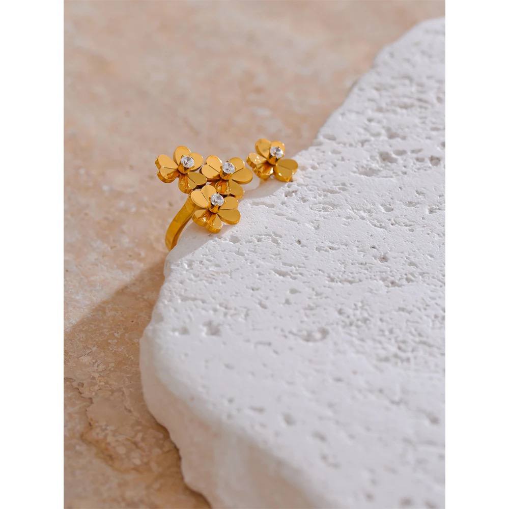 Bague Shiny Flower